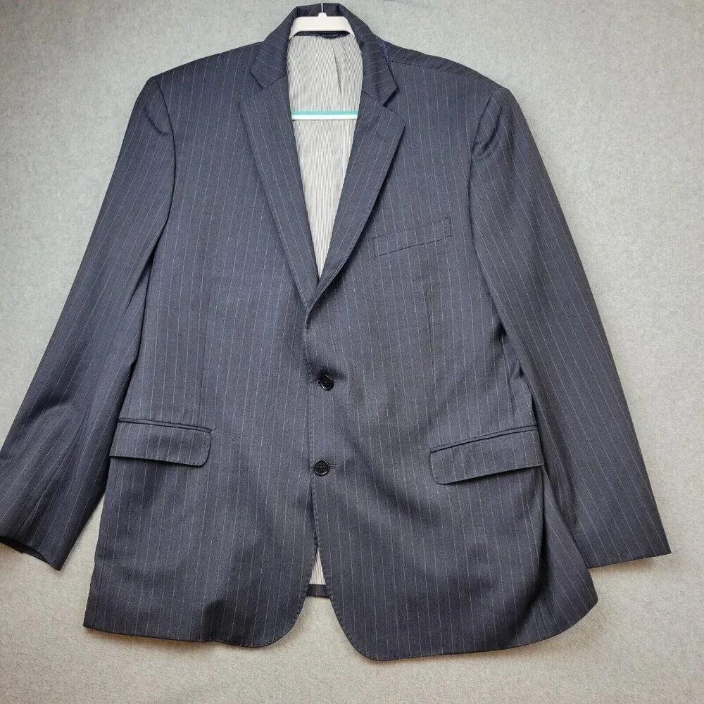 Brooks Brothers Blazer Mens 46 R Explorer Regent Fit Sports Coat Navy Bl…
